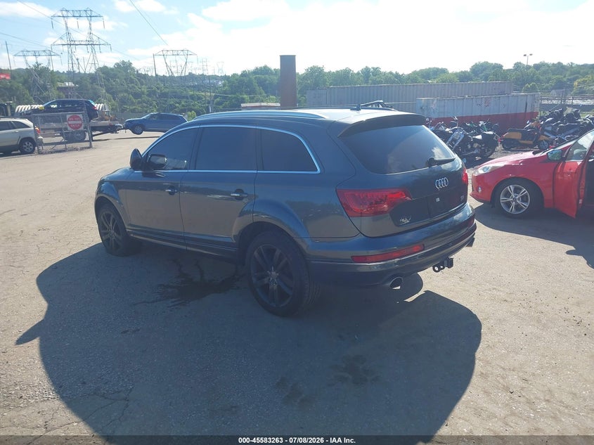 Vin: wa1vmafe0ed017653, lot: 46081616, audi q7 3.0 tdi premium 20143