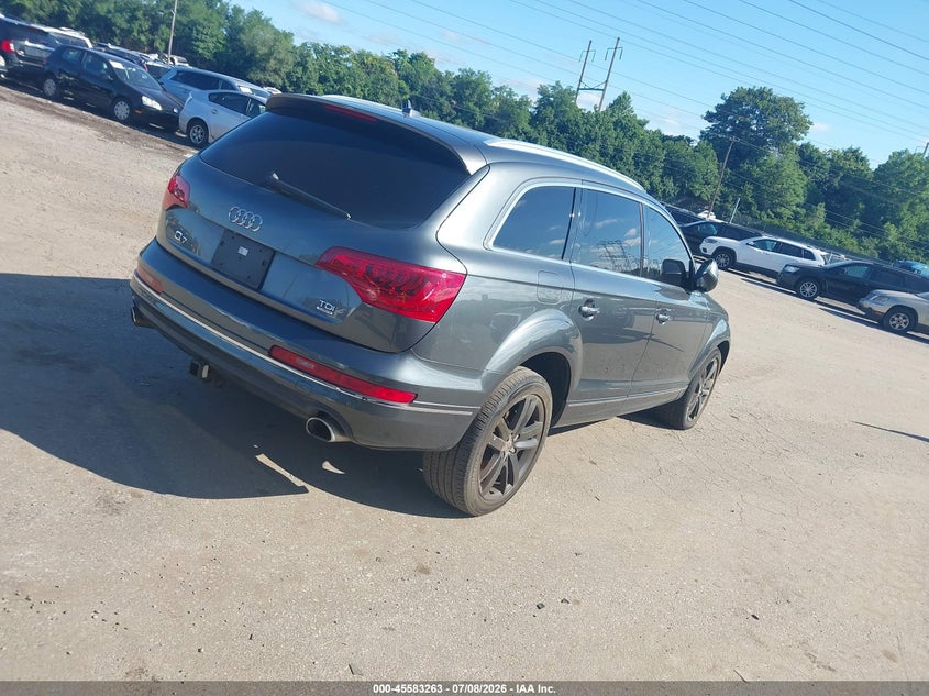 Vin: wa1vmafe0ed017653, lot: 46081616, audi q7 3.0 tdi premium 20144