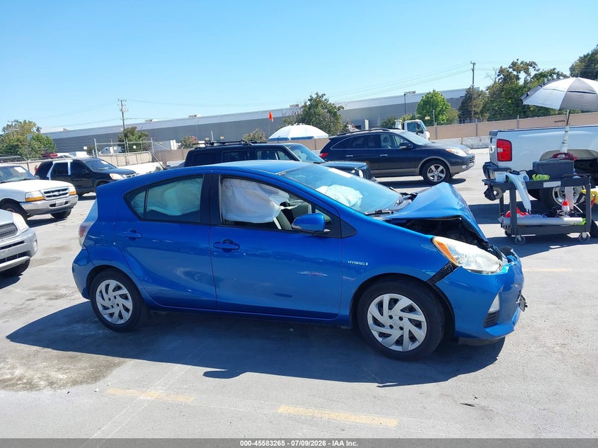 2013 Toyota Prius C Two VIN: JTDKDTB3XD1547329 Lot: 45583265