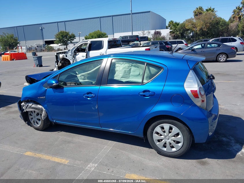 2013 Toyota Prius C Two VIN: JTDKDTB3XD1547329 Lot: 45583265