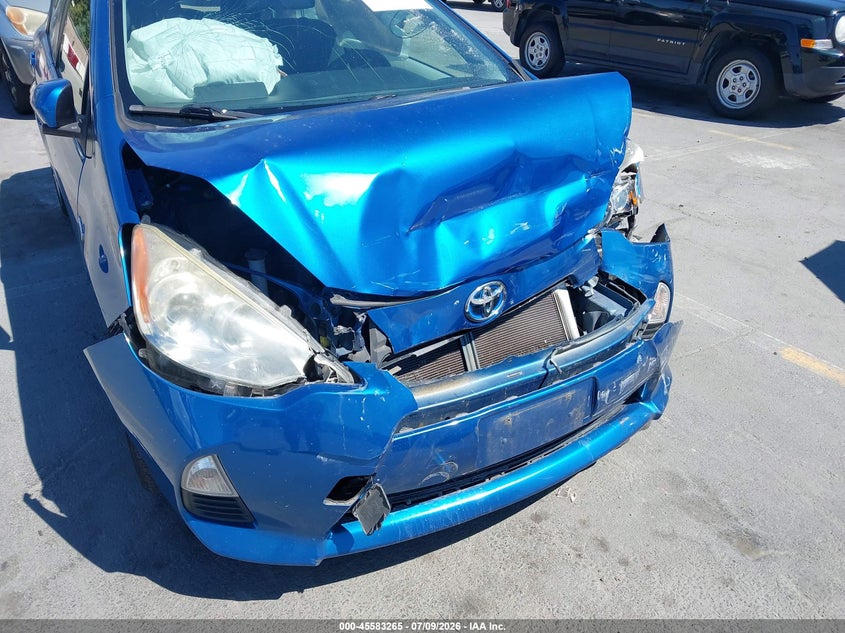 2013 Toyota Prius C Two VIN: JTDKDTB3XD1547329 Lot: 45583265