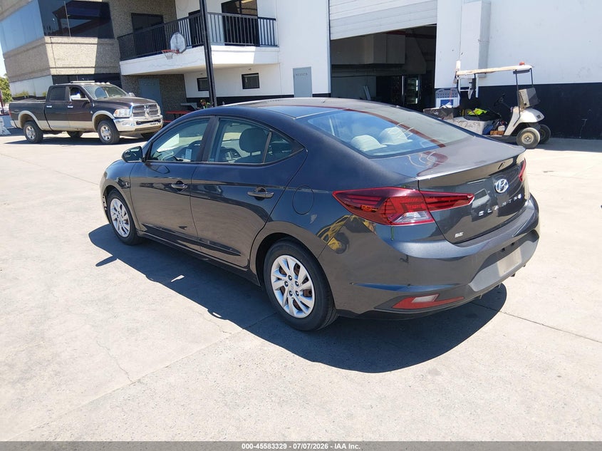 2020 HYUNDAI ELANTRA auction photo 3