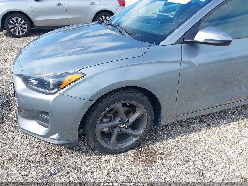 2019 Hyundai Veloster 2.0 VIN: KMHTG6AF6KU016872 Lot: 45583347