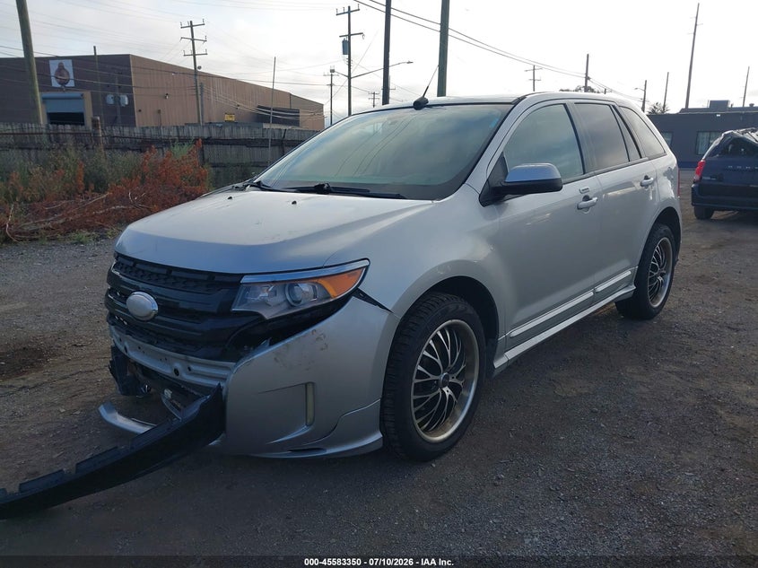 Vin: 2fmdk4ak6bbb07019, lot: 46081704, ford edge sport 20112