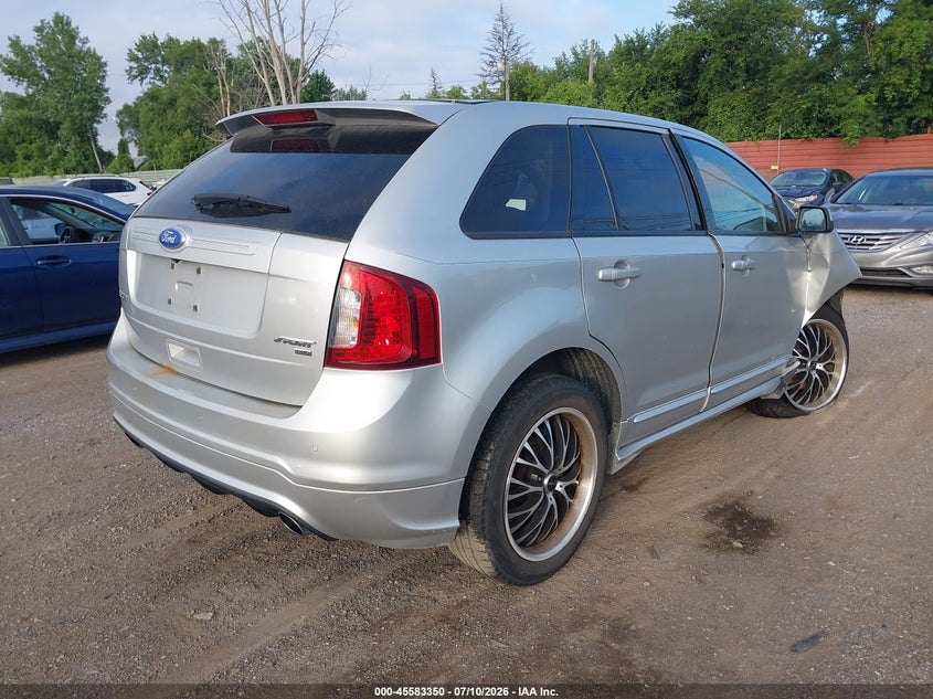 Vin: 2fmdk4ak6bbb07019, lot: 46081704, ford edge sport 20114