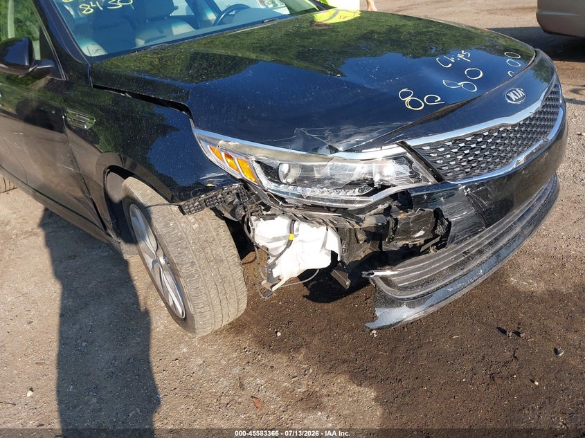 2017 KIA OPTIMA SEDAN 2.4L I-4 DI, DOHC, VVT, 185HP