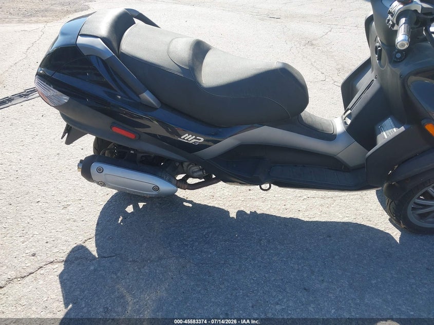 2007 Piaggio Mp3 VIN: ZAPM479M975002006 Lot: 45583374