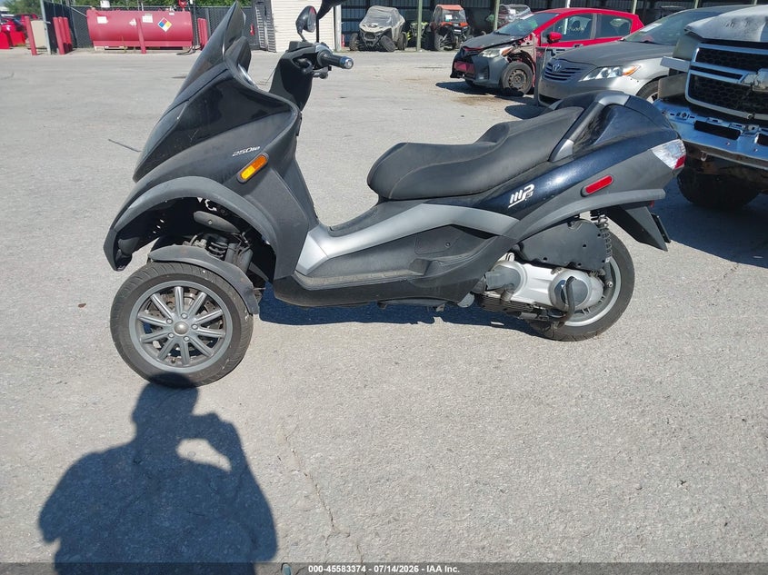 2007 Piaggio Mp3 VIN: ZAPM479M975002006 Lot: 45583374