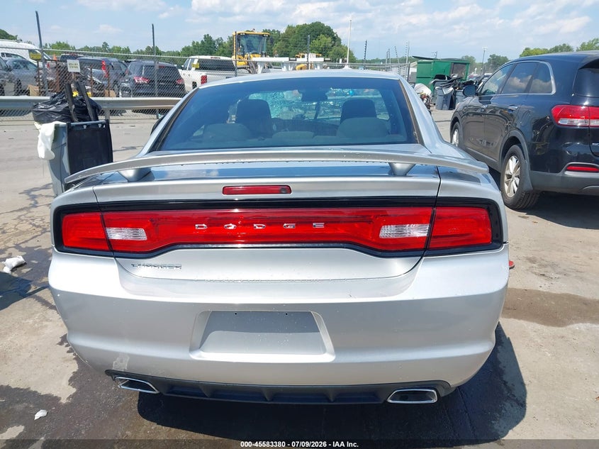 2012 Dodge Charger Se VIN: 2C3CDXBG1CH262764 Lot: 45583380