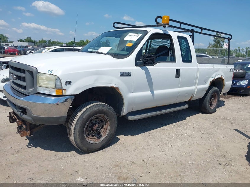 2002 Ford F250, Зовнішня пожежа, IAAI, VIN 1FTNX21L22EB37064 — фото 2