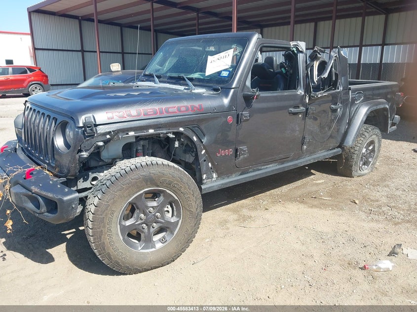 Vin: 1c6jjtbg8ll196549, lot: 46081766, jeep gladiator rubicon 4x4 20202
