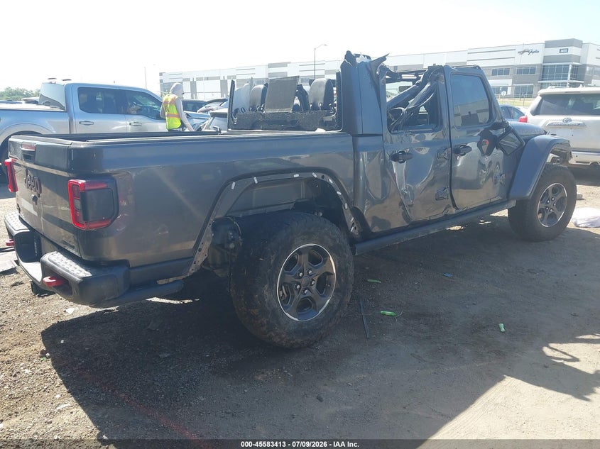 Vin: 1c6jjtbg8ll196549, lot: 46081766, jeep gladiator rubicon 4x4 20204