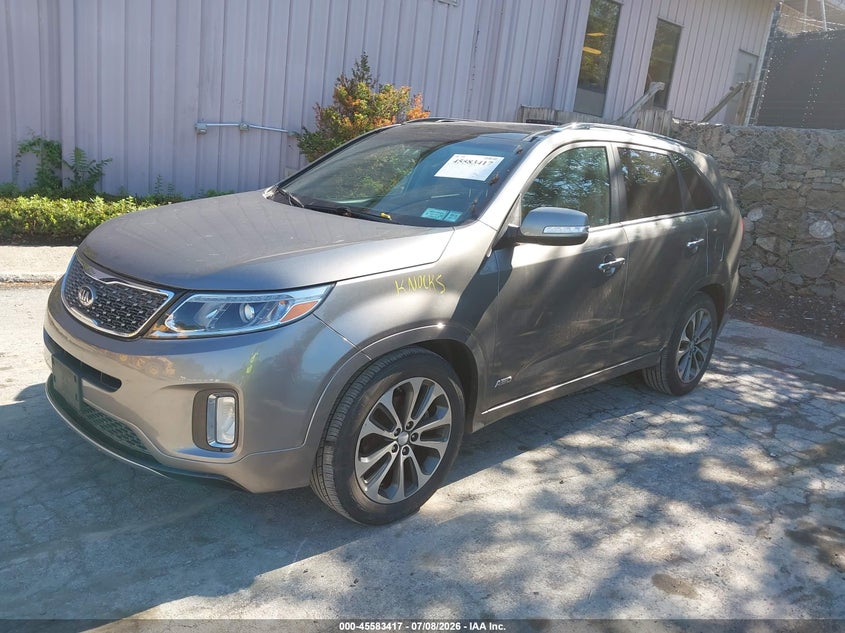 2014 Kia Sorento Sx V6 5XYKWDA76EG465961 photo 1