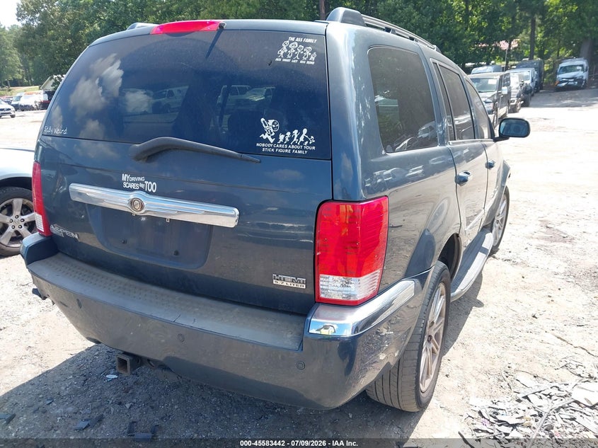 2007 CHRYSLER ASPEN SPORT UTILITY VEHICLE 5.7L V-8 335HP