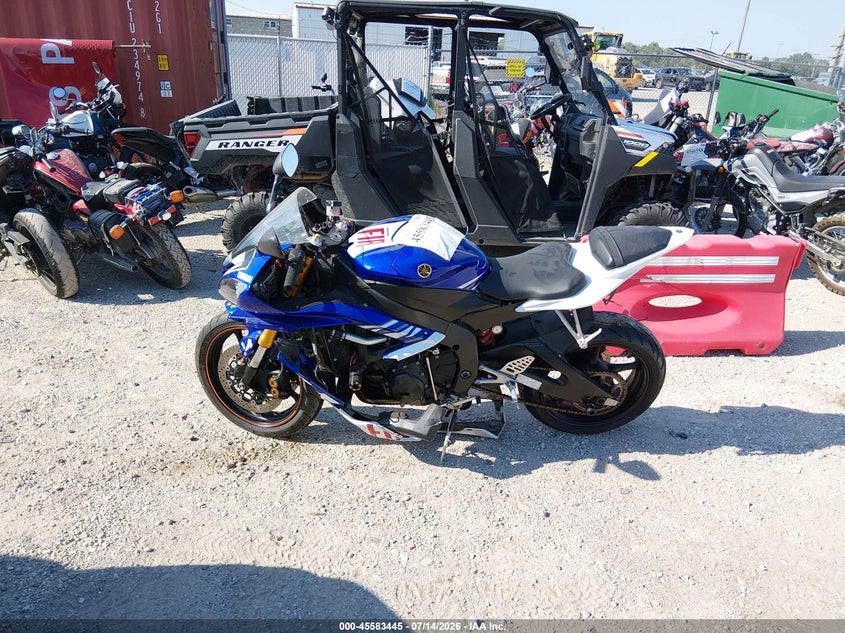 2006 Yamaha Yzfr6 L VIN: JYARJ12E16A008125 Lot: 45583445
