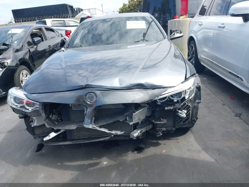 2017 BMW 440I Gran Coupe VIN: WBA4E3C50HG186862 Lot: 45583448