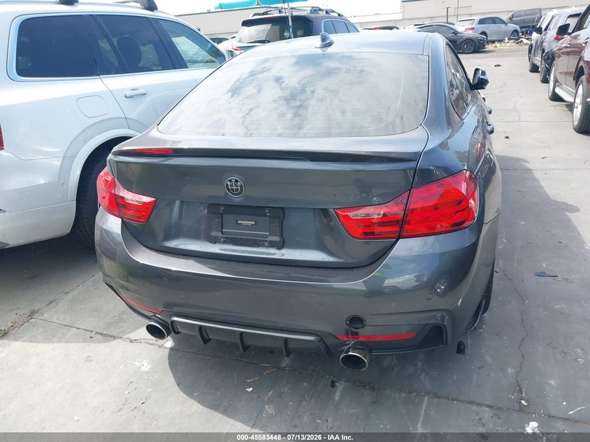 2017 BMW 440I Gran Coupe VIN: WBA4E3C50HG186862 Lot: 45583448