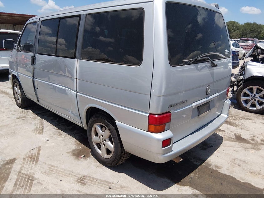 2003 VOLKSWAGEN EUROVAN auction photo 3