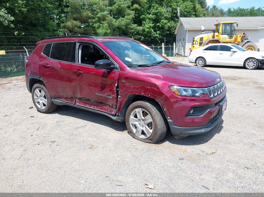JEEP COMPASS 2022 VIN 3C4NJDBB7NT231559