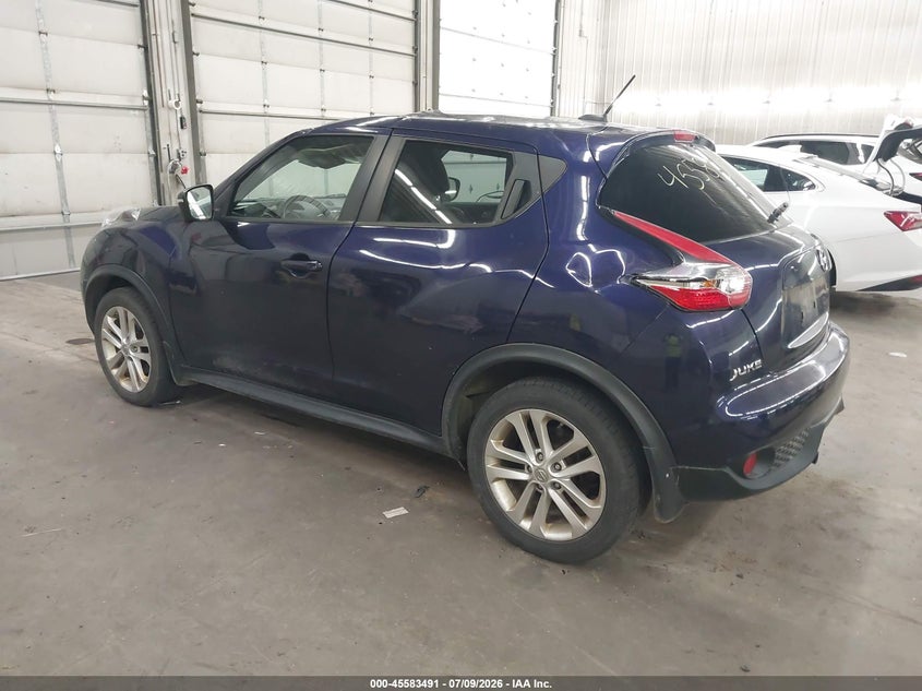 Vin: jn8af5mv7ft553567, lot: 46081843, nissan juke sl 20153