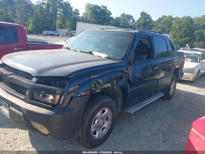 2002 Chevrolet Avalanche 1500 VIN: 3GNEK13TX2G216679 Lot: 45583493