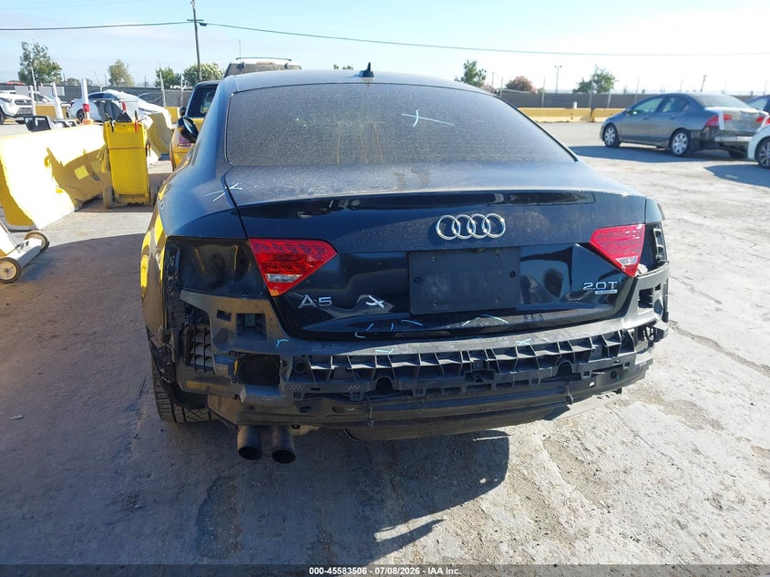 2011 Audi A5 2.0T Premium VIN: WAURFAFR3BA016107 Lot: 45583506
