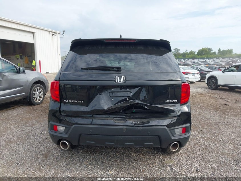 2023 Honda Passport Awd Ex-L VIN: 5FNYF8H58PB006611 Lot: 45583507