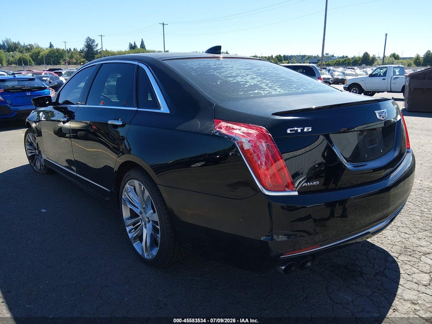 Vin: 1g6kk5r69gu156146, lot: 46081887, cadillac ct6 platinum 20163