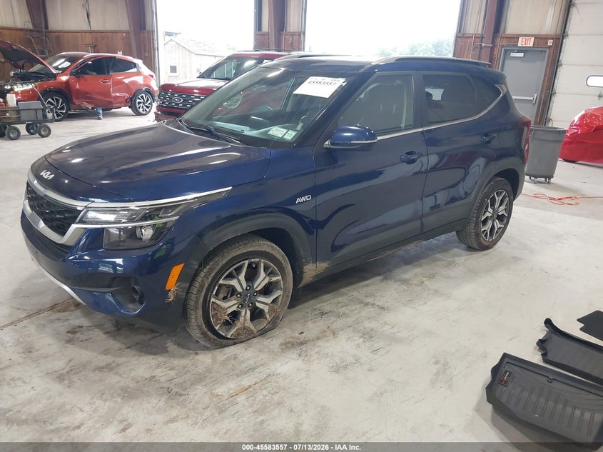 2022 KIA SELTOS SPORT UTILITY VEHICLE 2.0L I-4 DOHC, VVT, 146HP