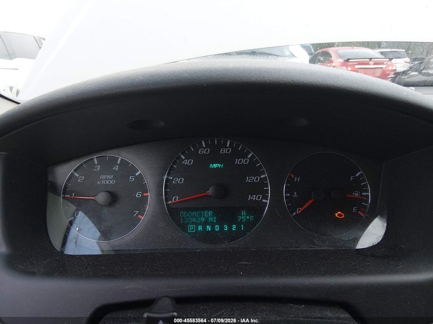 2009 CHEVROLET IMPALA SEDAN 3.5L V-6 VVT, 211HP