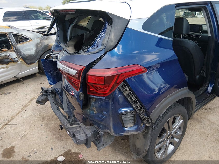 2021 Kia Seltos S VIN: KNDEU2AA1M7058662 Lot: 45583573