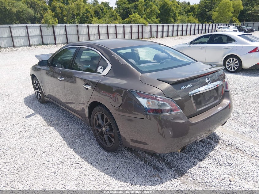 Vin: 1n4aa5ap8ec463039, lot: 46081936, nissan maxima 3.5 s 20143