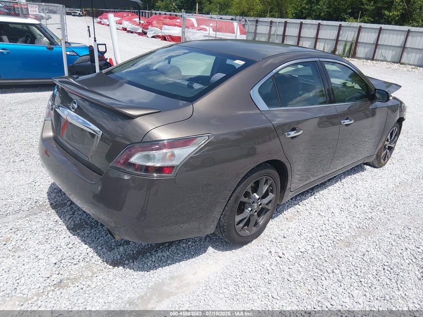 Vin: 1n4aa5ap8ec463039, lot: 46081936, nissan maxima 3.5 s 20144