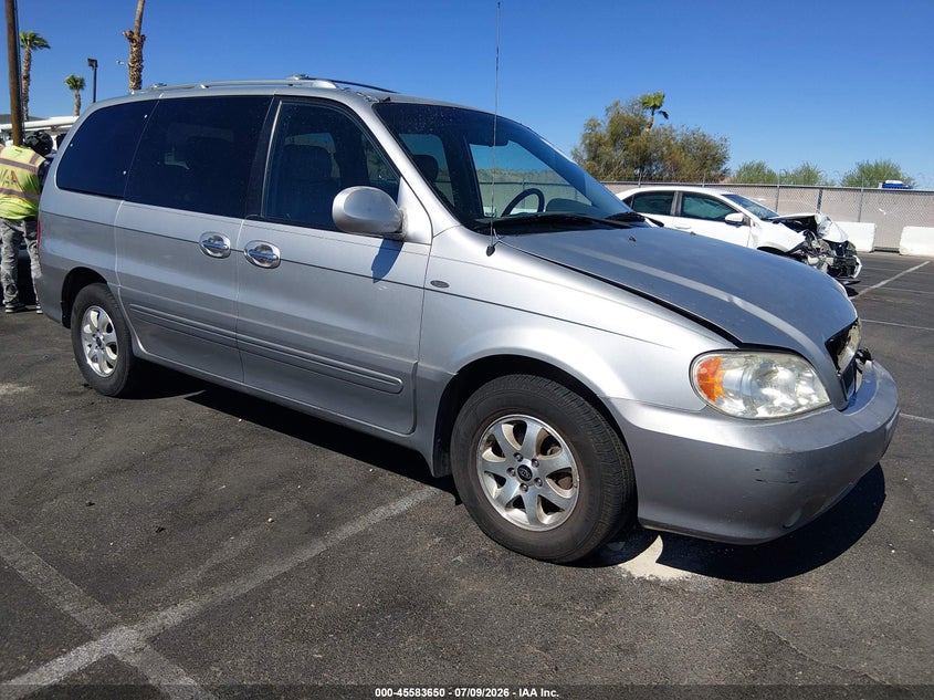 2005 Kia Sedona Ex/Lx, Перёд, IAAI, VIN KNDUP132356683963