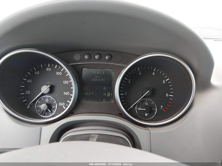 2008 Mercedes-Benz M-Class 3.5L VIN: 4JGBB86E88A430347 Lot: 45583658