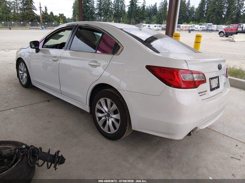 Vin: 4s3bnac68g3054459, lot: 46082025, subaru legacy 2.5i premium 20163
