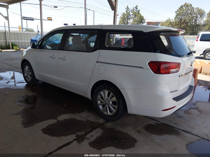 2018 KIA SEDONA auction photo 3