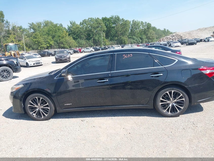 TOYOTA AVALON HYBRID 2015 VIN 4T1BD1EB7FU048234