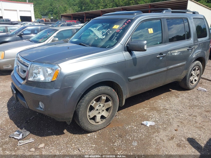 2003 Honda Pilot, Обычный износ, IAAI, VIN 2HKYF18593H622336 — фото 2