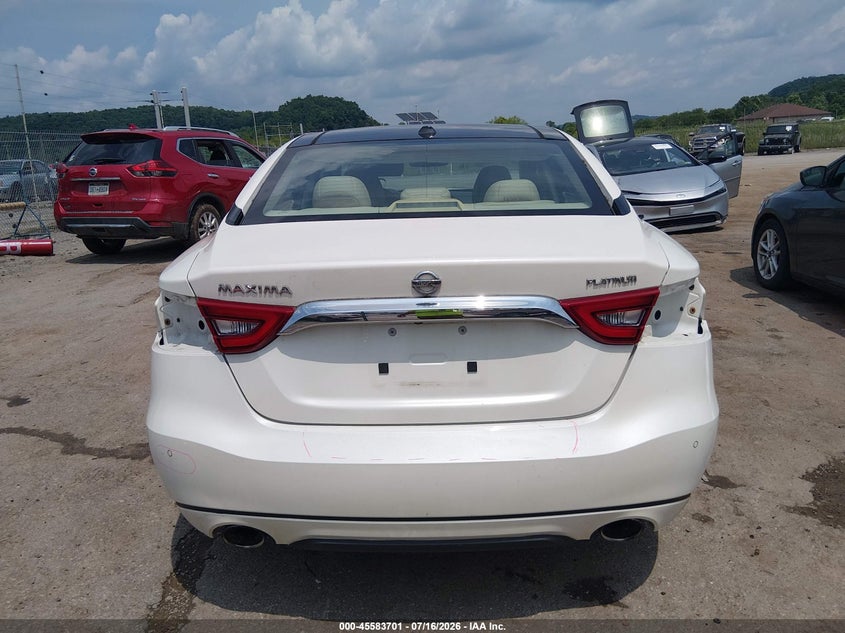 NISSAN MAXIMA 2016 VIN 1N4AA6AP9GC382771