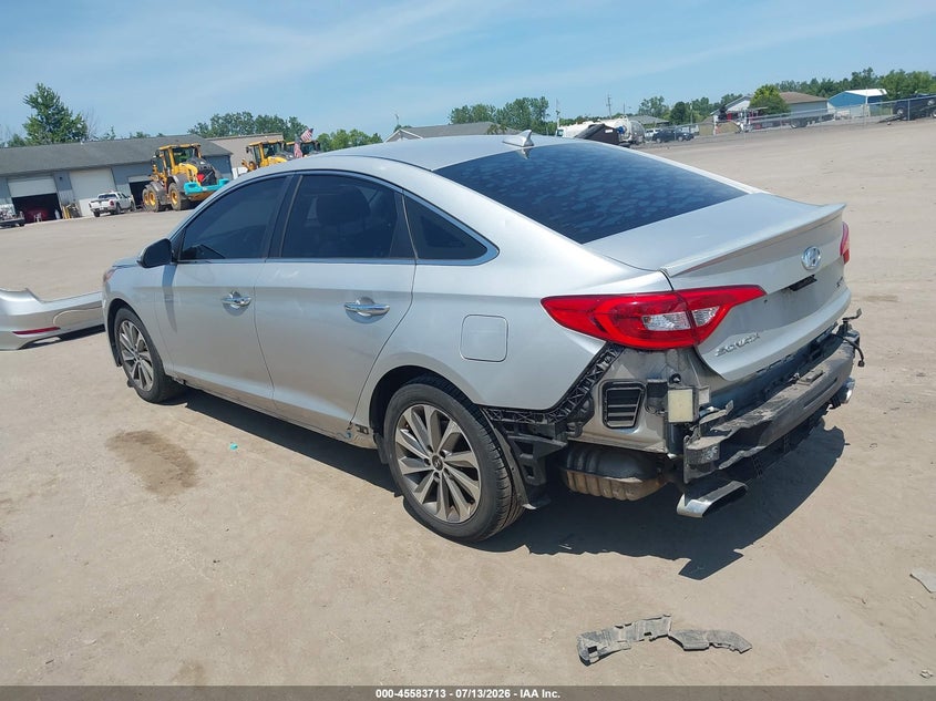 2016 HYUNDAI SONATA auction photo 3