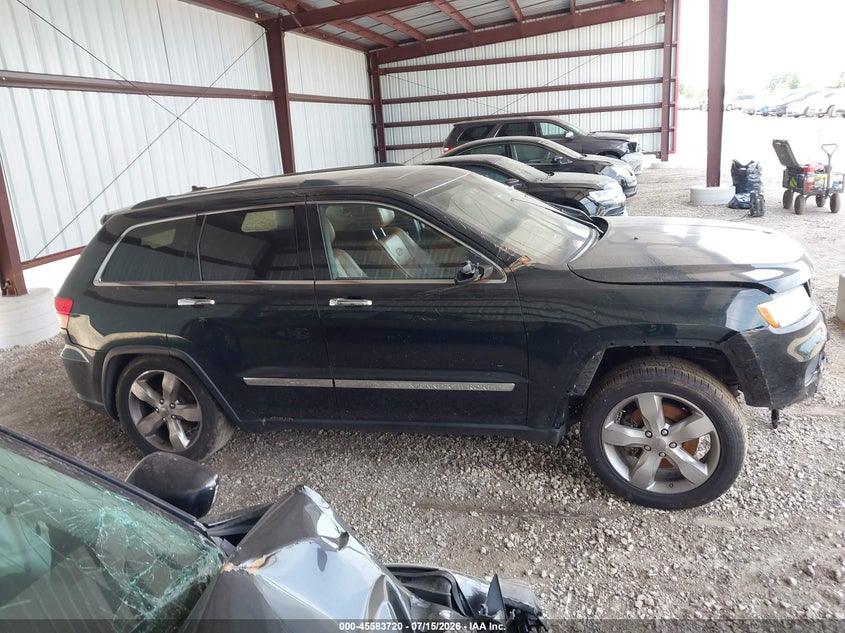 2013 Jeep Grand Cherokee Overland VIN: 1C4RJFCT0DC583896 Lot: 45583720