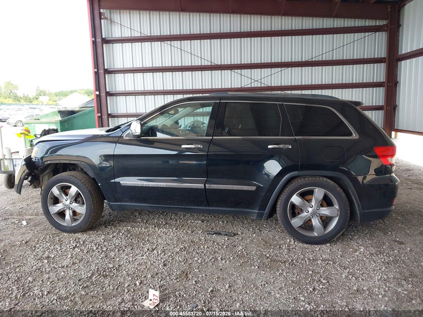 2013 Jeep Grand Cherokee Overland VIN: 1C4RJFCT0DC583896 Lot: 45583720