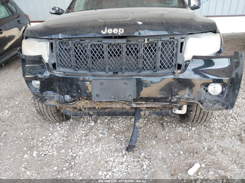 2013 Jeep Grand Cherokee Overland VIN: 1C4RJFCT0DC583896 Lot: 45583720