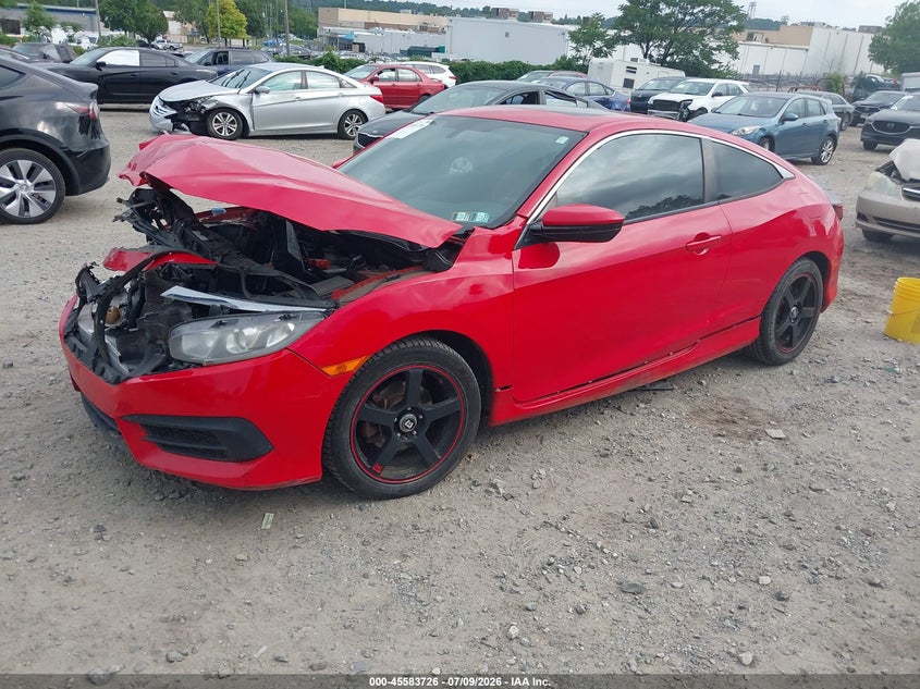 2016 HONDA CIVIC COUPE 2.0L I-4 DOHC, VVT, 158HP