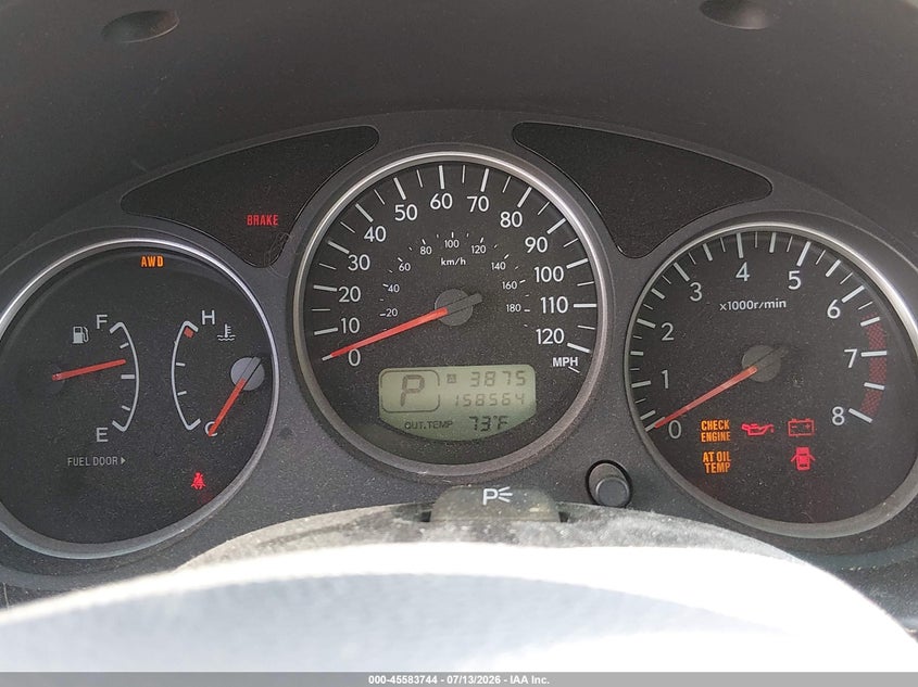 2006 SUBARU FORESTER auction photo 7