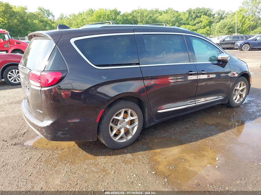 Vin: 2c4rc1gg6hr664005, lot: 46082106, chrysler pacifica limited 20174
