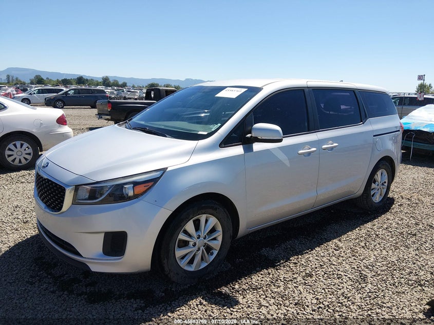 Vin: kndma5c15j6386333, lot: 46082122, kia sedona l 20182