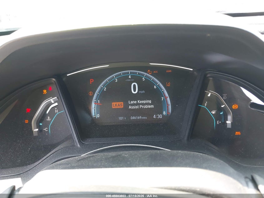 2019 HONDA CIVIC auction photo 7