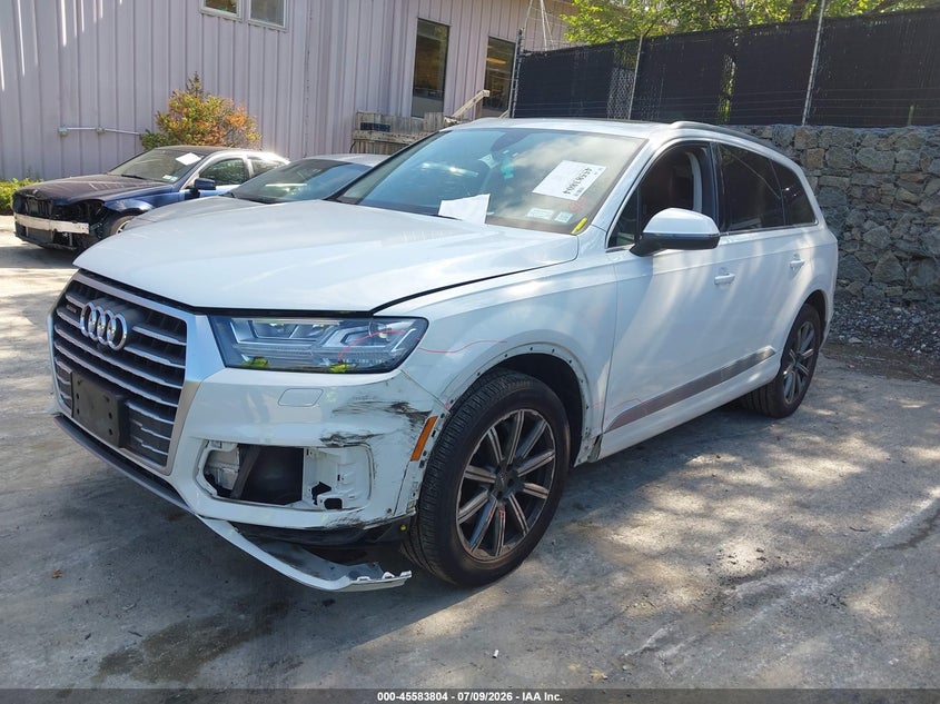 Vin: wa1laaf72kd041076, lot: 46082157, audi q7 55 premium/55 se premium 20192